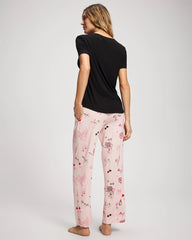 Short Sleeve + Pant Pajama Set - BE MINE PRETTY PINK | Soma discount