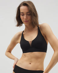 Racerback Mesh Bralette - BLACK | Soma Online