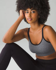 Seamless Bra - HEATHER OBSIDIAN | Soma discount