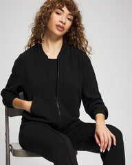 Modern Modal Bomber Jacket - BLACK | Soma on sale