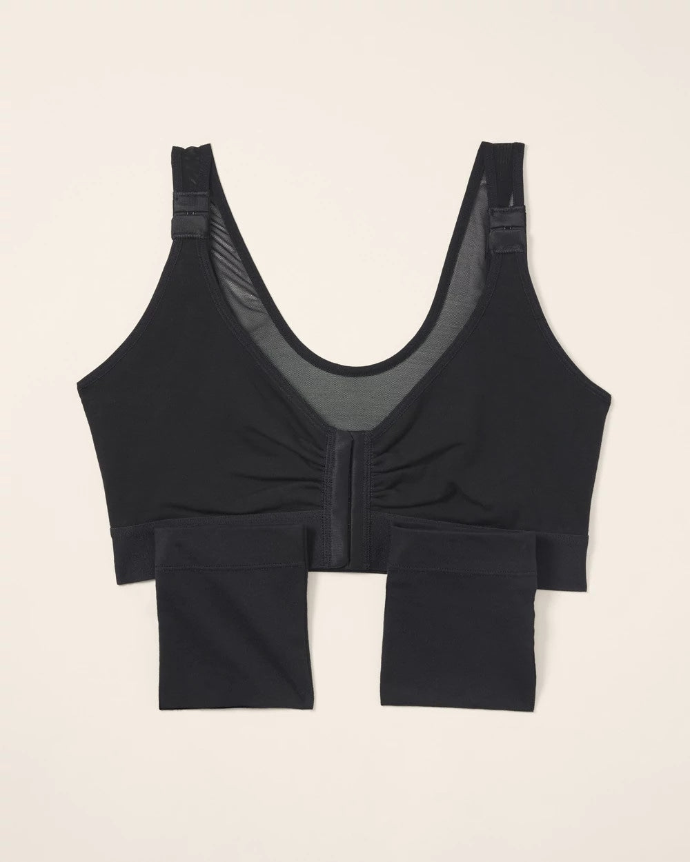 Post-Surgical Recovery Bra with Drain Pockets - BLACK | Soma discount