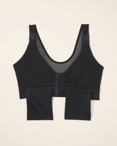 Post-Surgical Recovery Bra with Drain Pockets - BLACK | Soma discount