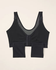 Post-Surgical Recovery Bra with Drain Pockets - BLACK | Soma discount