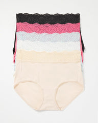Crochet Lace Brief Panty Pack - RAPTURE ROSE MULTIPACK | Soma discount