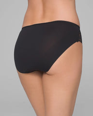 Hipster Panty with Lace - BLACK | Soma outlet