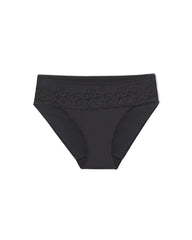 Hipster Panty with Lace - BLACK | Soma outlet
