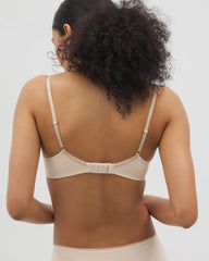 Embraceable Perfect Coverage Bra with Crochet Lace - PALE SAND | Soma sale