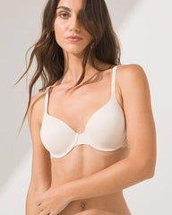 Embraceable Demi Bra with Lace Trim - PALE SAND | Soma Online