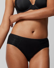 Cheeky Panty with Lace - BLACK | Soma for sale