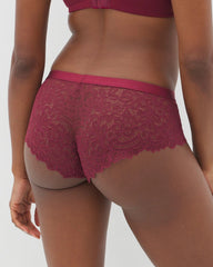 Soma Hipster Panty with Lace - VELVET PLUM | Soma for sale