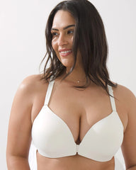 Front-Close Racerback Bra - IVORY | Soma on sale