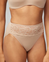 High-Leg Panty with Lace - WARM AMBER | Soma outlet