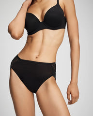 Lace Back High-Leg Panty - BLACK | Soma near me