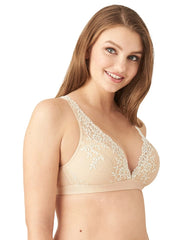 Embrace Lace Soft Cup Bra - NATURALLY NUDE/IVORY | Soma Online