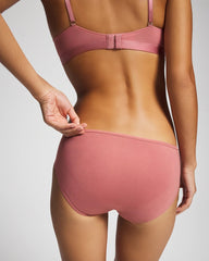 Cotton Hipster Panty - CLAY ROSE | Soma Online