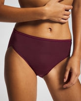 Cotton High Leg Panty - VELVET PLUM | Soma on sale