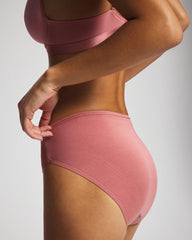 Cotton High Leg Panty - CLAY ROSE | Soma sale