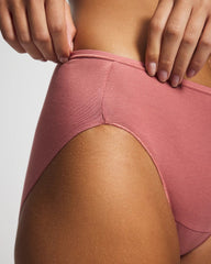 Cotton High Leg Panty - CLAY ROSE | Soma sale