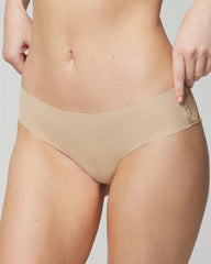 Cheeky Hipster Panty with Lace Back - WARM AMBER | Soma Online