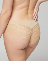 Cheeky Hipster Panty with Lace Back - WARM AMBER | Soma Online