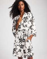 Short Robe - REFLECTION BLOOMS CHAMP | Soma discount