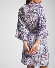 Short Robe - LACE HARMONY LILAC | Soma Online