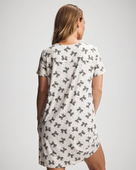 Short Sleeve Scoop Neck Sleepshirt - THATS A WRAP CHAMP MICRO | Soma near me