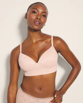 Wireless Bra with Lace - HUSH | Soma Online
