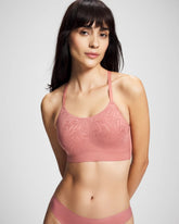 Lace Adjustable Bralette - CLAY ROSE | Soma near me