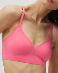 Mesh Adjustable Bralette - CAMELLIA ROSE | Soma outlet