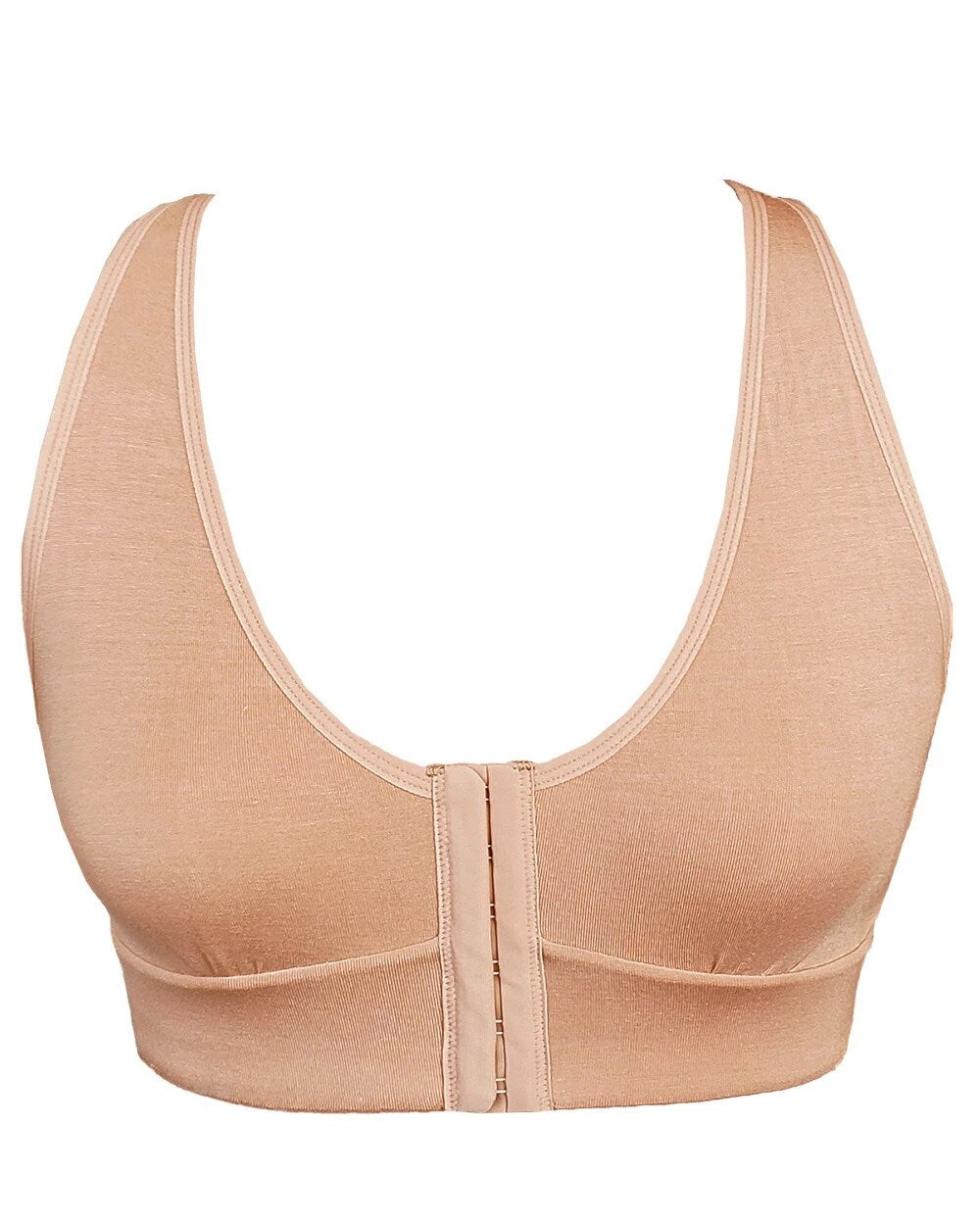 Front-Closure Post-Surgery Bra - SAND | Soma Online
