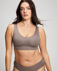 Rib Bralette - DARK TAUPE | Soma for sale