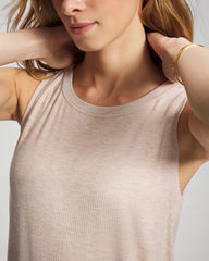 Rib Knit Tank - HEATHER SHELL | Soma Online
