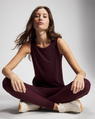 Rib Knit Tank - MERLOT | Soma near me