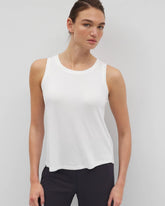 Rib Knit Tank - OPTIC WHITE | Soma for sale