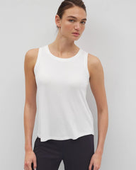 Rib Knit Tank - OPTIC WHITE | Soma for sale