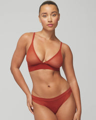Triangle Mesh Bralette - SIERRA REDWOOD | Soma on sale