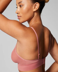 Triangle Mesh Bralette - CLAY ROSE | Soma sale