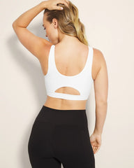 High-Neck Yoga Bra - OPTIC WHITE | Soma outlet
