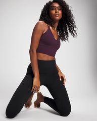 Longline Bra with Strappy Back - PLUM PERFECT | Soma near me