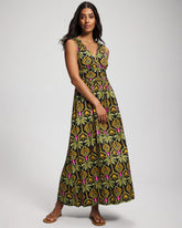 Goddess Maxi Bra Dress - PALMY PATTERNS NAVY | Soma near me