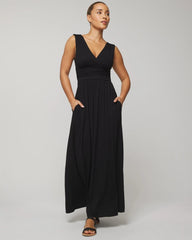 Goddess Maxi Bra Dress - BLACK | Soma for sale