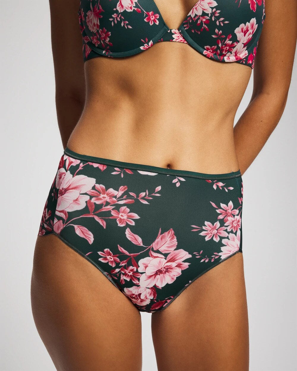 Modern Brief Panty - COTTAGE FLORAL MINI GREEN | Soma for sale