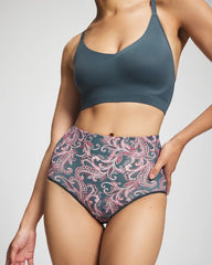 High-Waist Brief Panty - IMPERIAL PAISLEY M PET | Soma discount