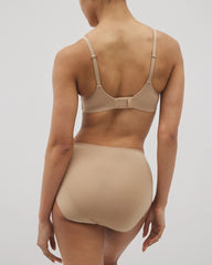 Vanishing Edge Microfiber Modern Brief Panty with Lace - WARM AMBER | Soma on sale