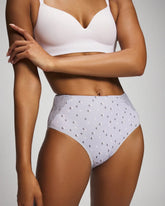 Tummy Modern Brief Panty with Lace - HALF MOON BLUE OPAL | Soma near me