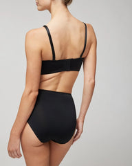 Modern Brief Panty with Lace - BLACK | Soma Online