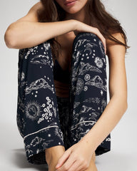 Printed Pajama Pant - COSMIC BALLET NAVY | Soma on sale