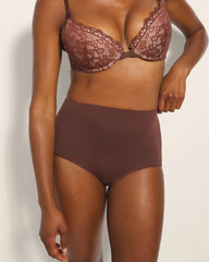 High-Waist Cheeky Panty - MOCHA | Soma on sale