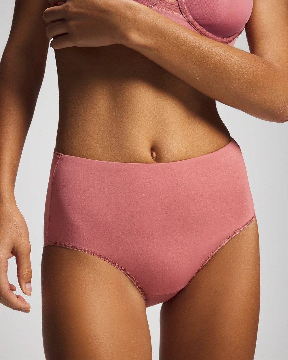 Tummy Modern Brief Panty - ANTIQUE PINK | Soma outlet